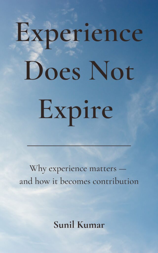 Experience does not expire book cover
